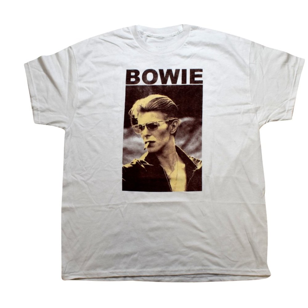 Bowie By Goodie Two Sleeves Mens Suave David Bowie Shirt New XL